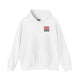 Tampa Bay Fans Never Waver w Leopard Football Unisex Heavy Blend™ Hoodie - Perfect for Sports Fans by Printify