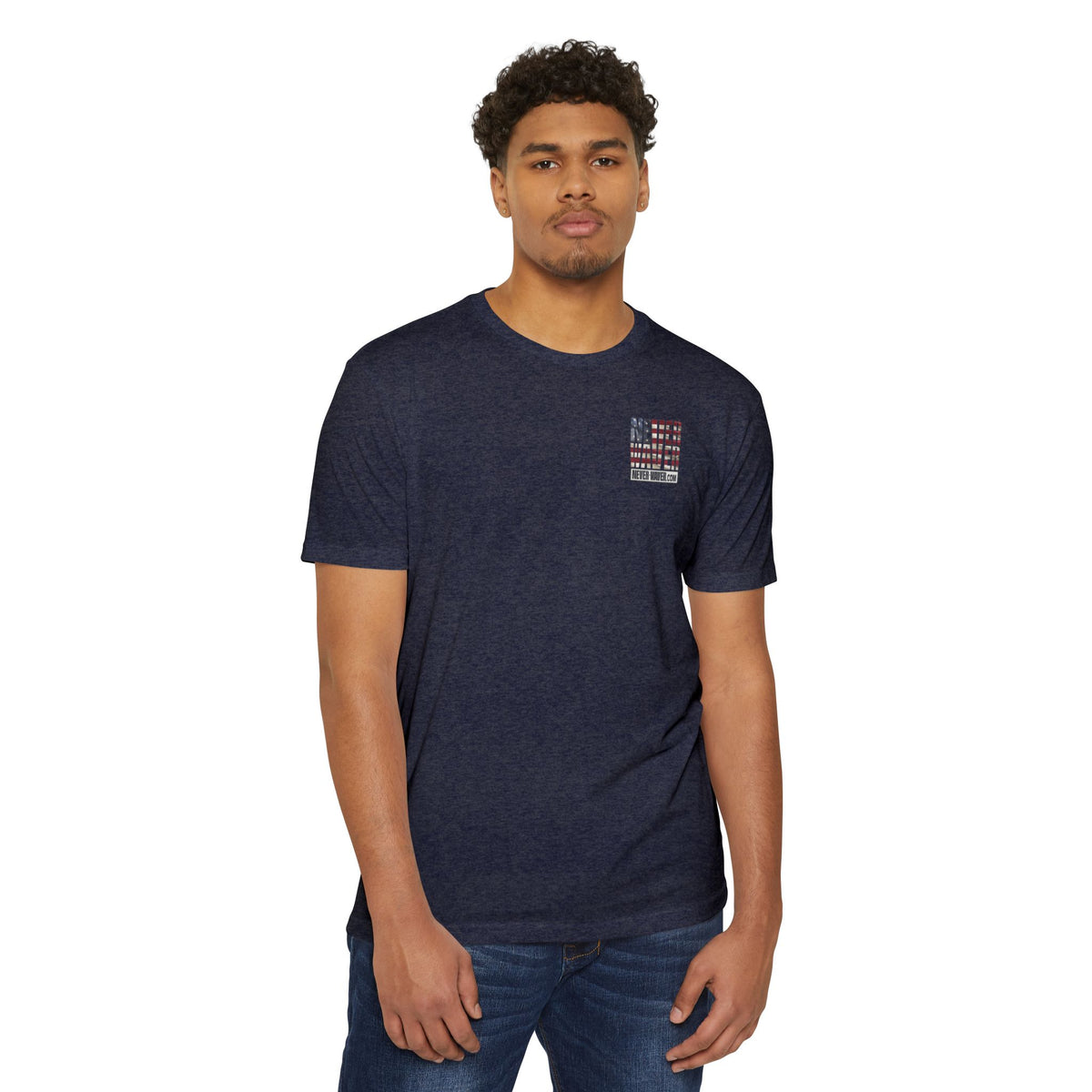 Never Waver Definition Men’s Crew T-Shirt