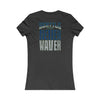 Seattle Fans "Never Waver" Women's Tee — Slim Fit Team Pride Shirt