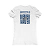 Indianapolis Fans Never Waver W-Leopard Football Women's Favorite Tee