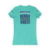 Indianapolis Fans Never Waver W-Leopard Football Women's Favorite Tee