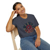 Never Waver Be Red White & a Little Bougie Unisex Softstyle T-Shirt