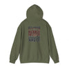 Atlanta Fans Never Waver Leopard Football Sweatshirt Unisex Heavy Blend™ Hoodie