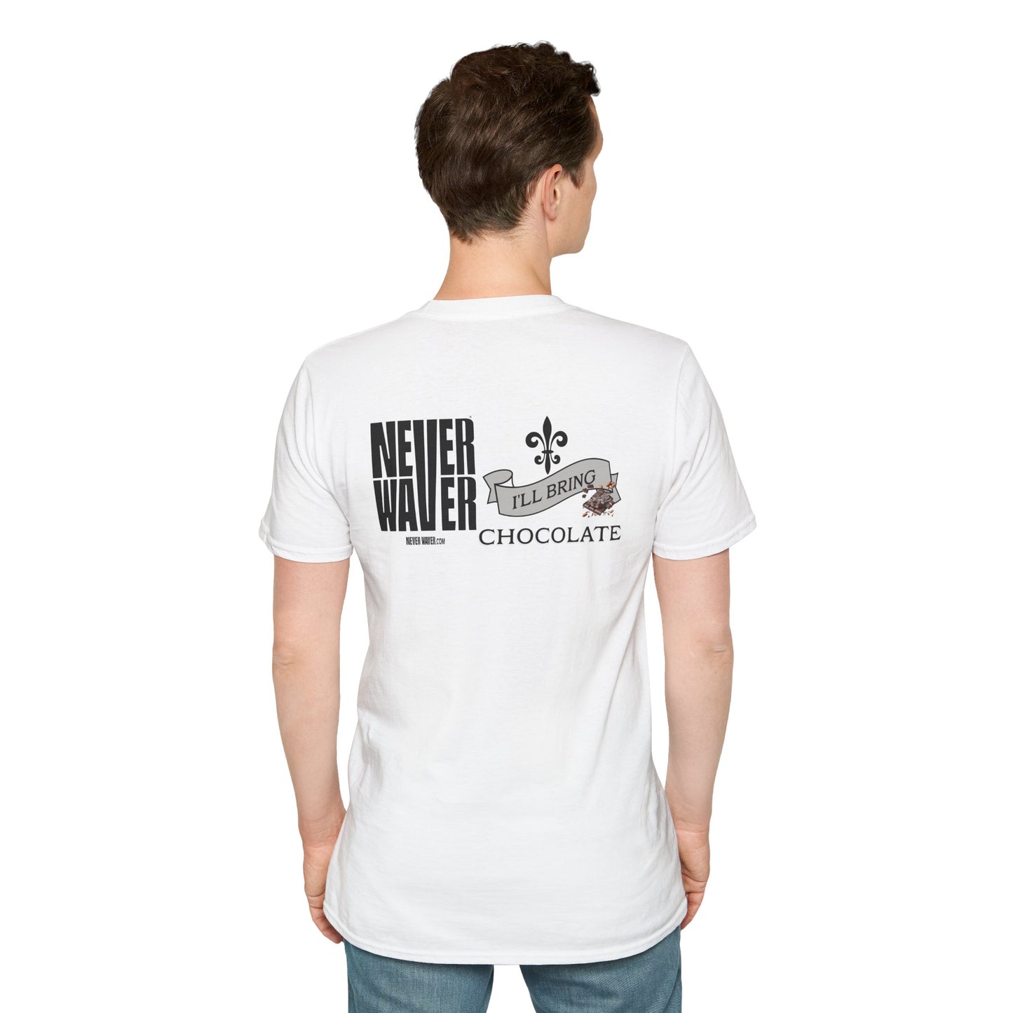Never Waver I'll Bring The Chocolate Unisex Softstyle T-Shirt