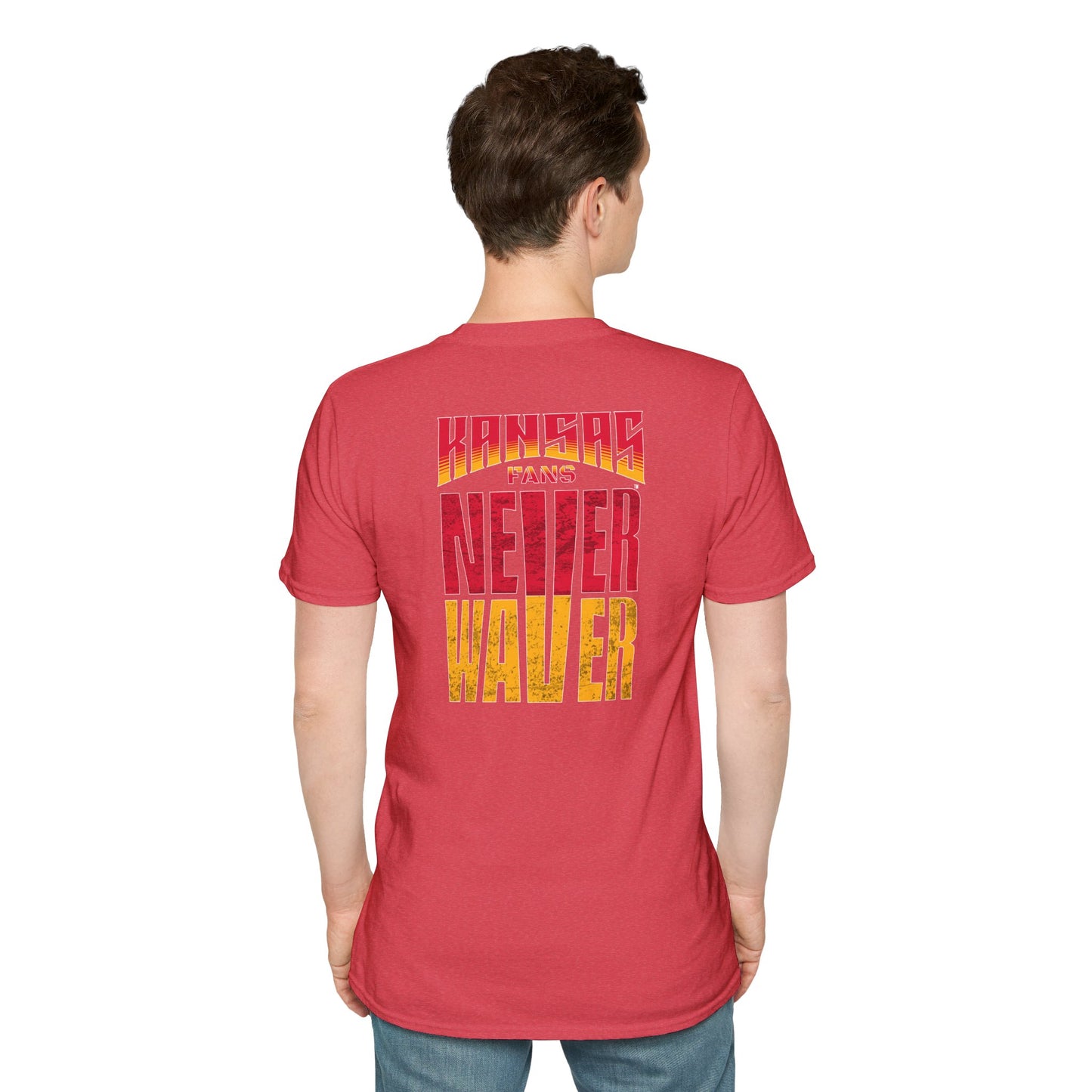 Kansas Fans Never Waver T-Shirt