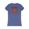 Cleveland Fans Never Waver W-Leopard Football Women's Favorite Tee