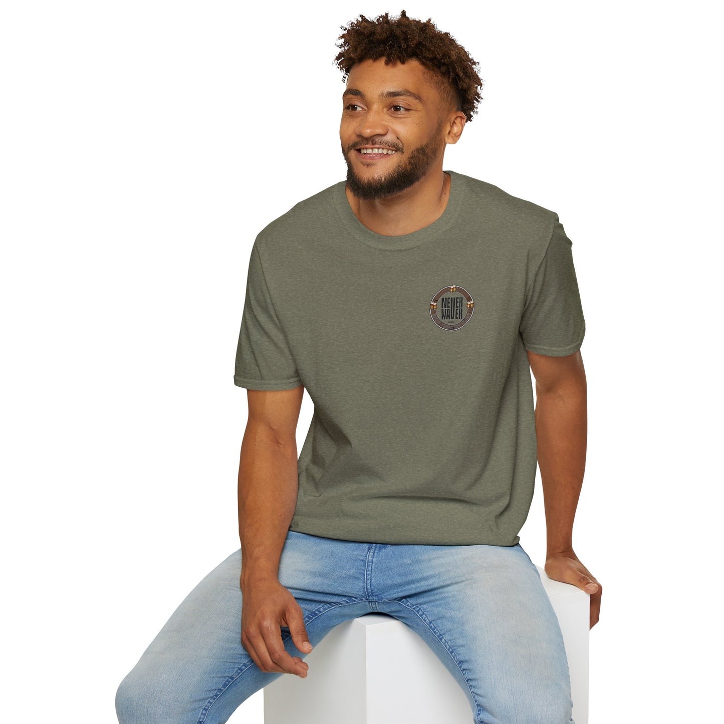 Never Waver Beer Is cheaper Than Therapy  Unisex Soft style T-Shirt