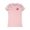 New York Fans Never Waver W-Leopard Football Women's Favorite Tee