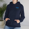 Carolina Fans Never Waver Hooded Sweatshirt | Unisex Heavy Blend™ | Casual Comfort for Fans