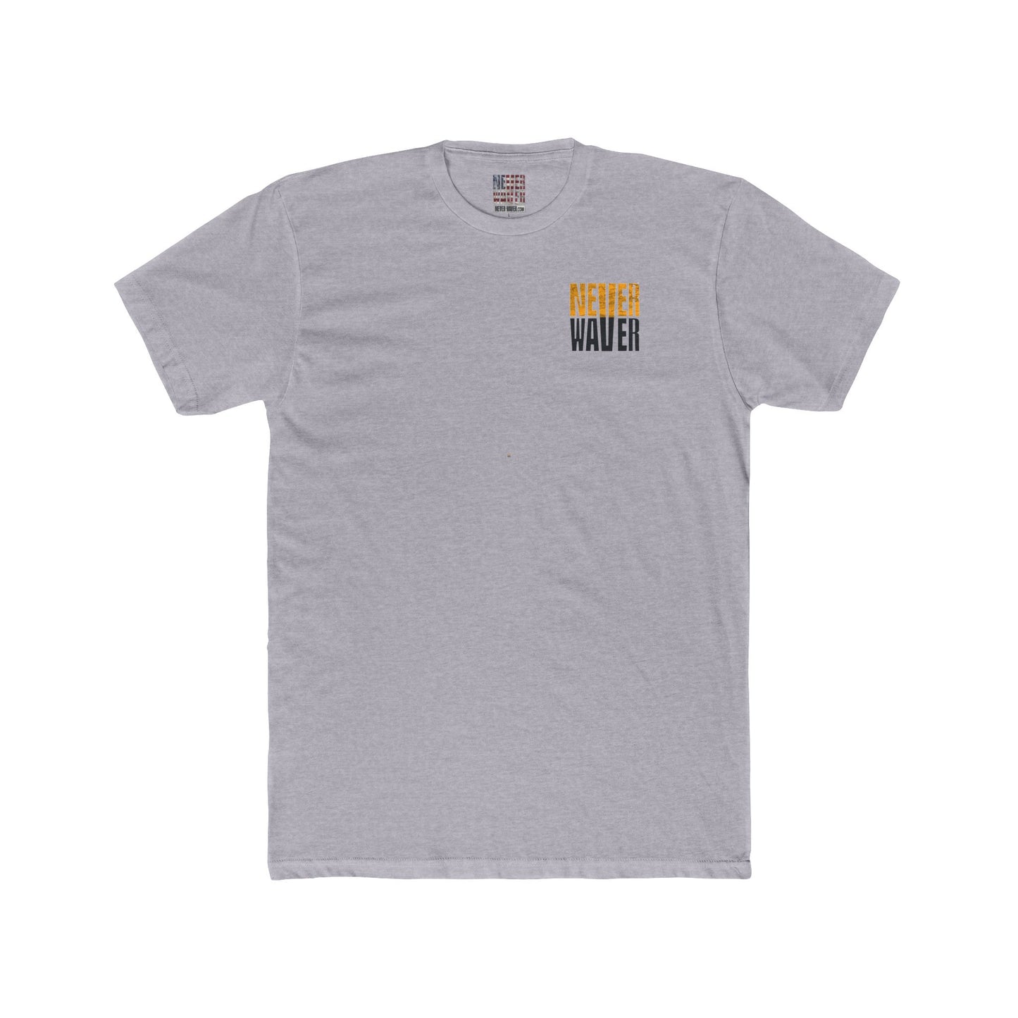 Pittsburgh Fans Never Waver Tee — Steel City Football Crew Shirt