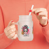 Never Waver  I'm that Mom Sorry Not Sorry Jar with Straw - Perfect Gift for Mother's Day or Independence Day