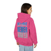 Detroit Fans Never Waver Youth Heavy Blend Hooded Sweatshirt