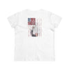 Never Waver Jesus Protecting America And Trump Women's Midweight Cotton Tee