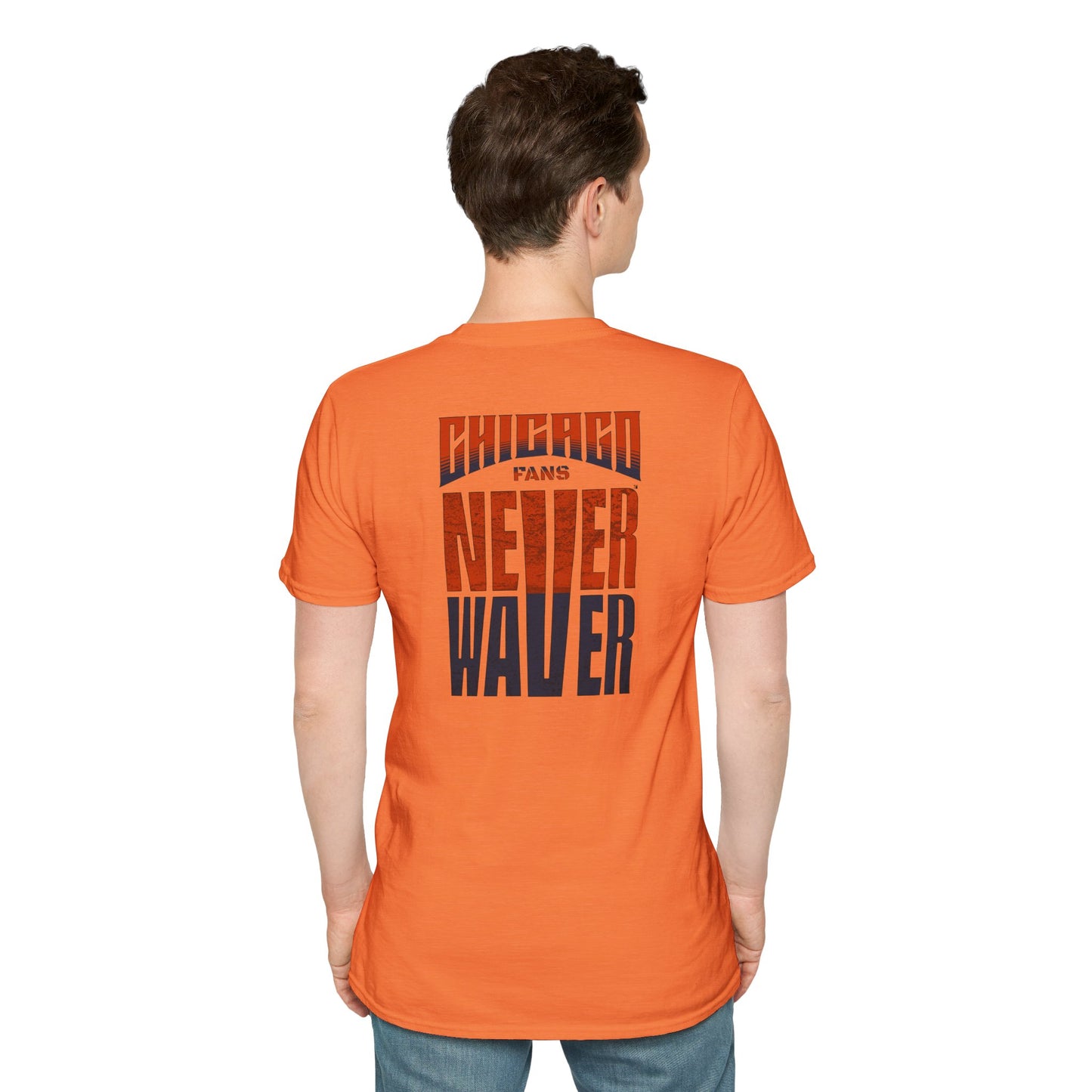 Chicago Fans Never Waver Unisex Softstyle T-Shirt