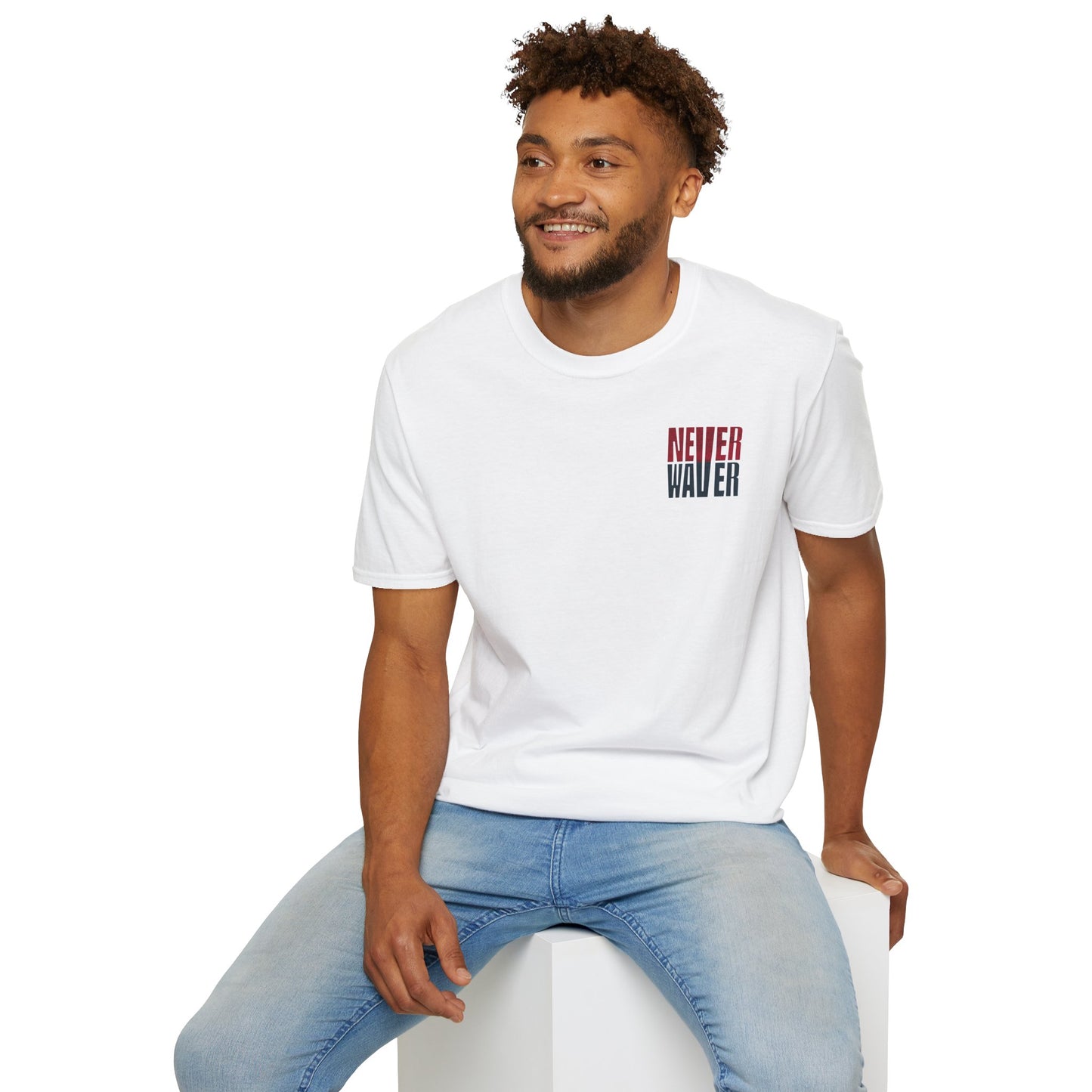 Houston Fans Never Waver Unisex Softstyle T-Shirt