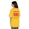 Kansas Fans Never Waver Kids Heavy Cotton™ Tee