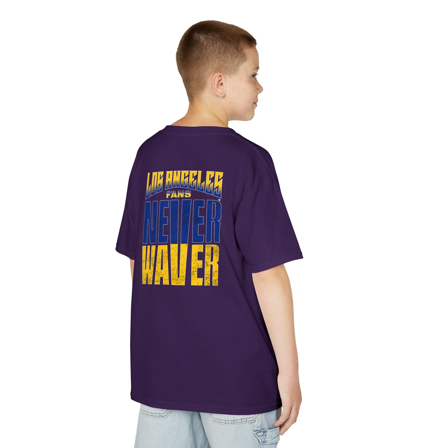 Los Angeles  Fans Never Waver Kids Heavy Cotton™ Tee