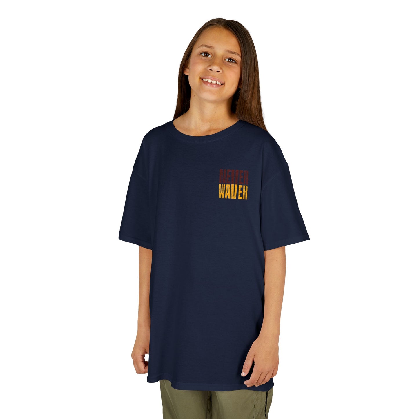 Washington Fans Never Waver Kids Heavy Cotton™ Tee
