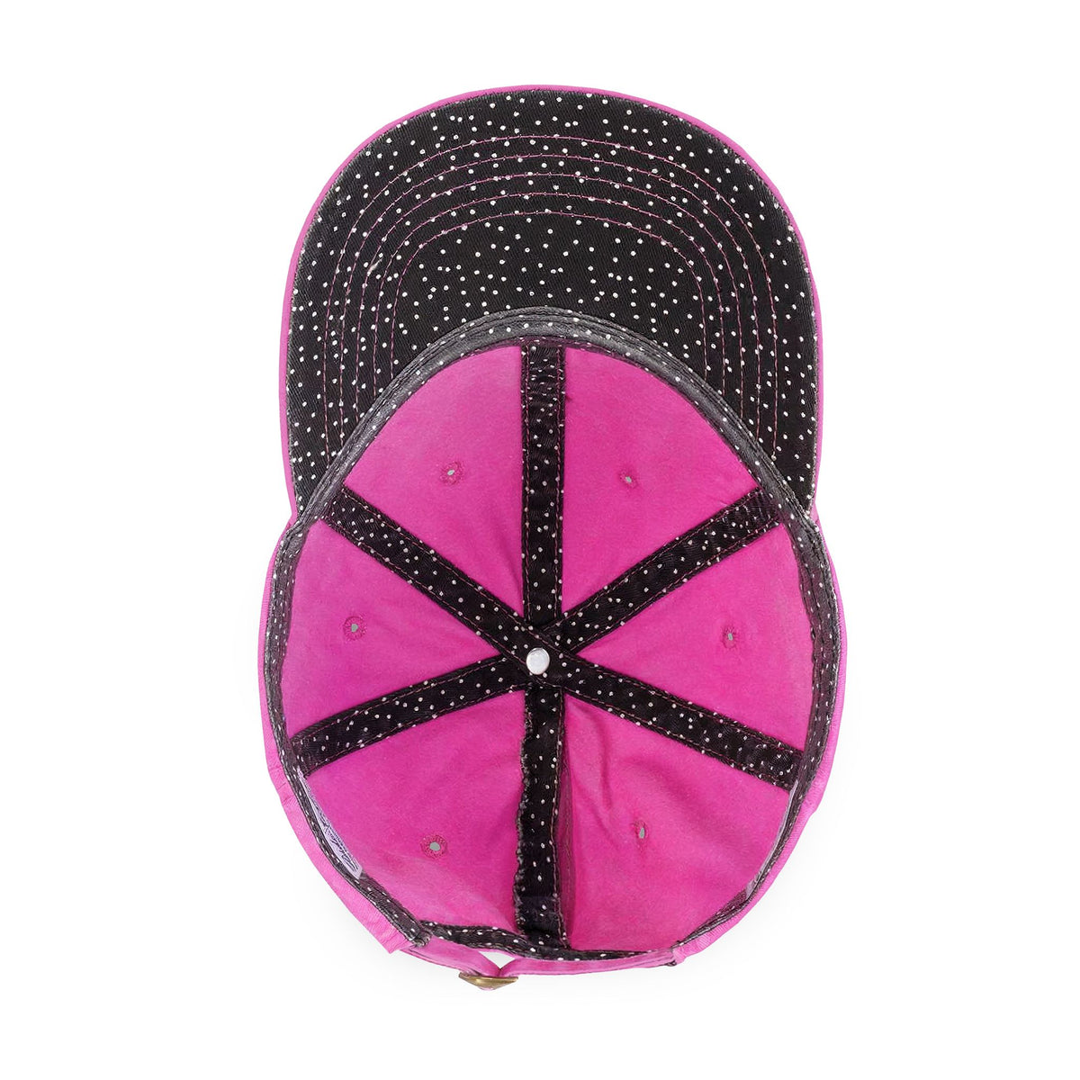 Never Waver  Women's Pigment-Dyed Cap with Fashion Undervisor (Embroidery)