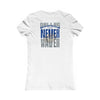 Dallas Fans Never Waver W-Leopard Football Women's Favorite Tee