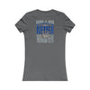 Dallas Fans Never Waver W-Leopard Football Women's Favorite Tee