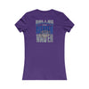 Dallas Fans Never Waver W-Leopard Football Women's Favorite Tee
