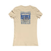 Dallas Fans Never Waver W-Leopard Football Women's Favorite Tee