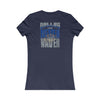 Dallas Fans Never Waver W-Leopard Football Women's Favorite Tee