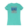 Dallas Fans Never Waver W-Leopard Football Women's Favorite Tee