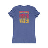 Kansas Fans Never Waver W-Leopard Football Women's Favorite Tee