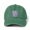 Never Waver  Women's Pigment-Dyed Cap with Fashion Undervisor (Embroidery)