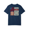 'Never Waver Husband Daddy Protector Hero ' Design Unisex Garment-Dyed T-Shirt