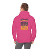 Green Bay Fans Never Waver Hoodie w Leopard Football - Unisex Heavy Blend Sweatshirt