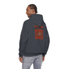 Cleveland Fans Never Waver w Leopard Football Unisex Hoodie - Cozy Heavy Blend Sweatshirt for Comfort and Style