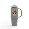 Never Waver Just A Mom Trying Not to Raise A&&holes Insulated Travel Mug