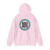 Eco-Friendly Unisex Hoodie: "Never Waver Save Water Drink Tiki Drinks"