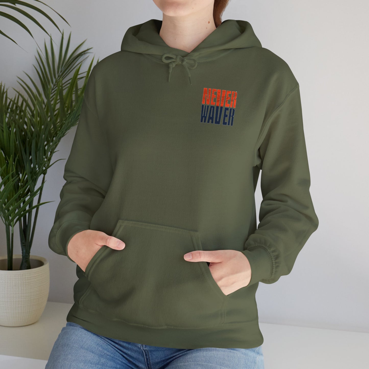 Denver Fans Never Waver Unisex Heavy Blend™ Hoodie grit Driven