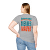 Miami Fans Never Waver Unisex Softstyle T-Shirt