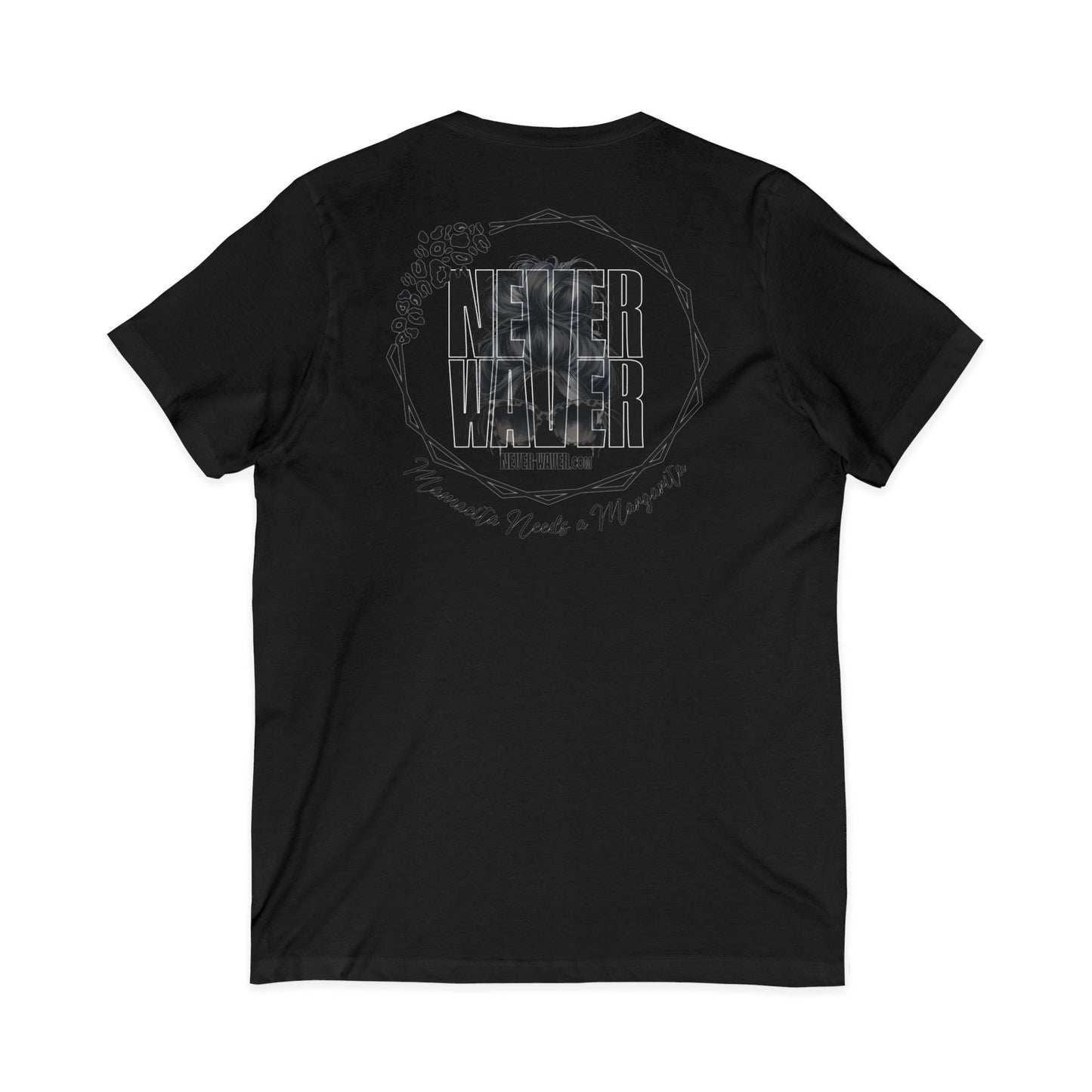Never Waver Mamacita Needs a Margarita V-Neck Tee for Moms