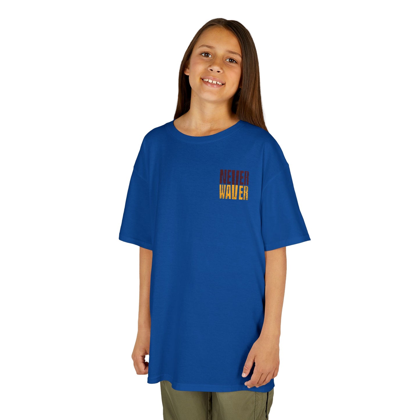 Washington Fans Never Waver Kids Heavy Cotton™ Tee