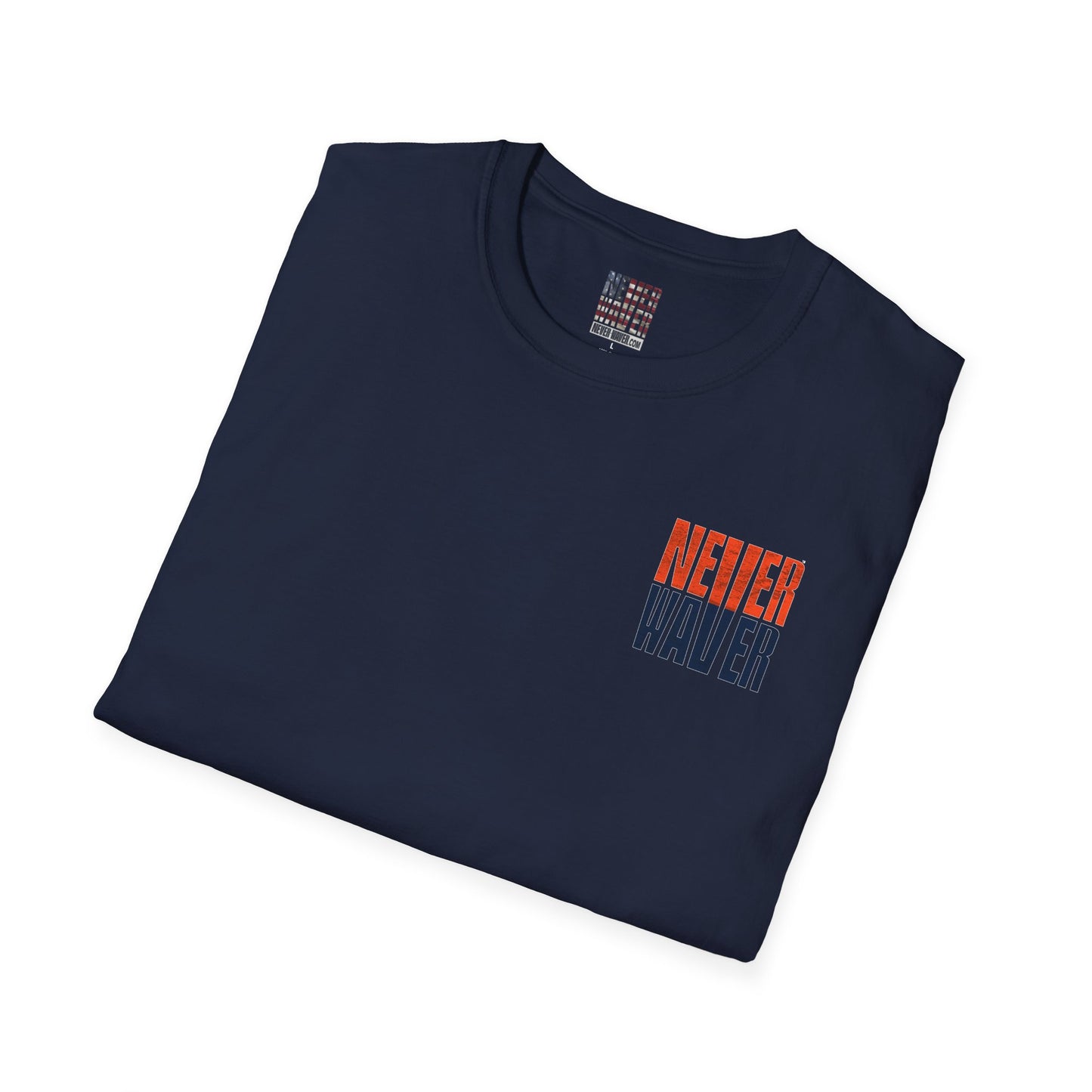 Denver Fans Never Waver Unisex Softstyle T-Shirt