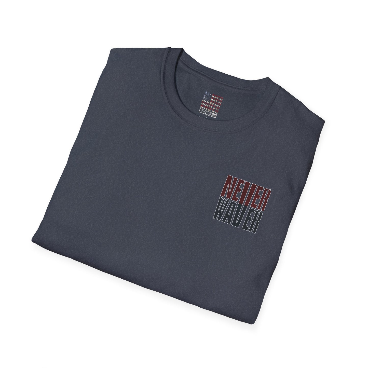 Atlanta Fans Never Waver Unisex Softstyle T-Shirt