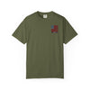 'Never Waver Husband Daddy Protector Hero ' Design Unisex Garment-Dyed T-Shirt