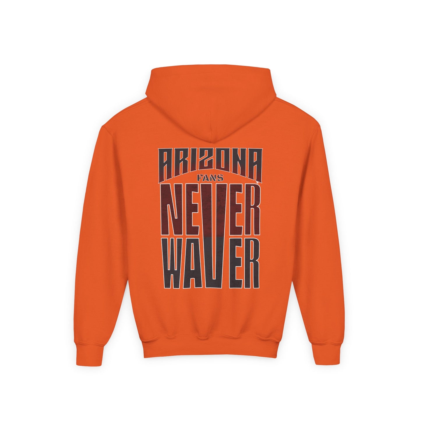 Arizona Fans Never Waver Youth Heavy Blend Hooded Sweatshirt