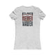 Atlanta Fans Never Waver W-Leopard Football Women's Favorite Tee by Printify