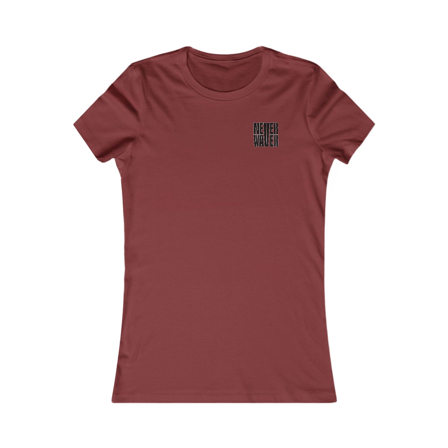 Never Waver Tree of Cancer RibbonsWomen's Favorite Tee