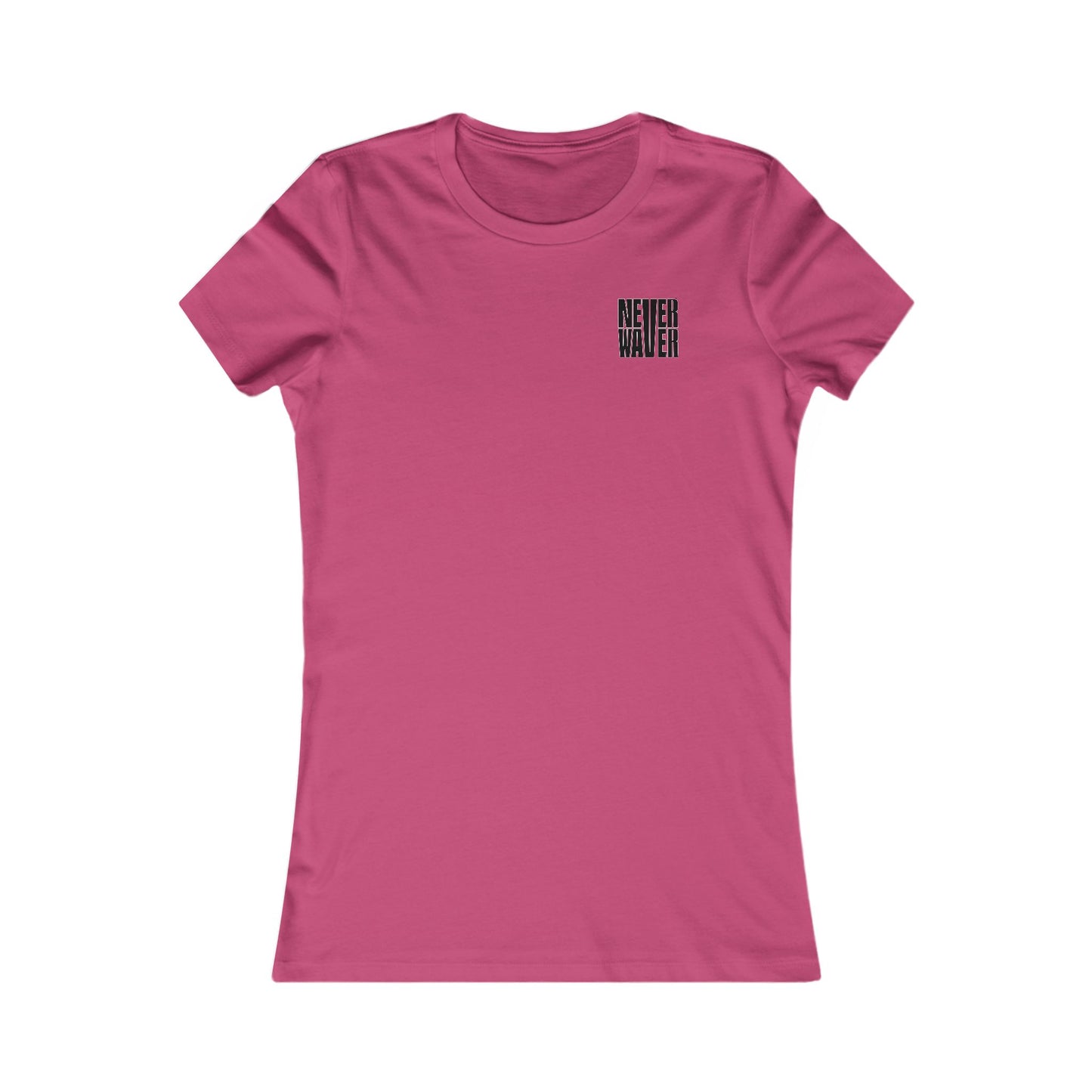 Never Waver Tree of Cancer RibbonsWomen's Favorite Tee