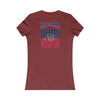 New England Fans Never Waver W-Leopard Football Women's Favorite Tee