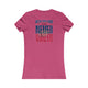 New England Fans Never Waver W-Leopard Football Women's Favorite Tee by Printify