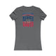New England Fans Never Waver W-Leopard Football Women's Favorite Tee by Printify